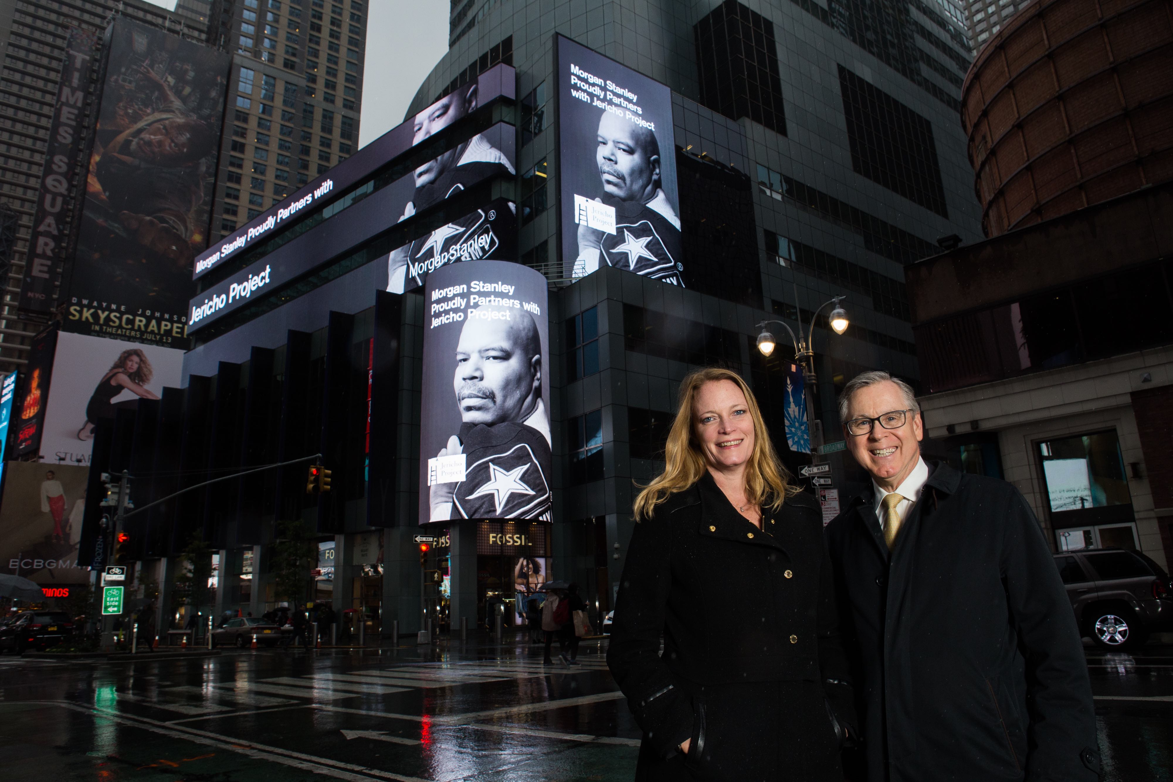 Stanley and Jericho Project Light Up Broadway to Help Build
